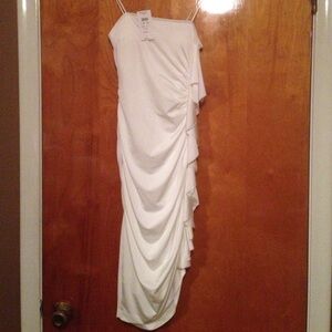 Cache dress formal dress size 2 white NWT